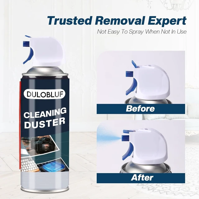 Alt view image 5 of 6 - Compressed Air Duster- Keyboard Cleaner for Laptop