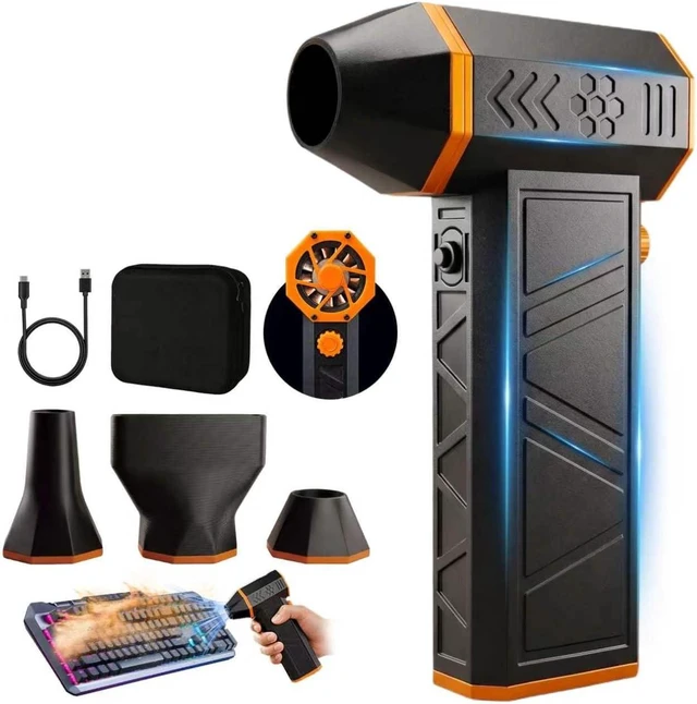 Main image of Lk-200 Compressed Air Duster 140000RPM Rechargeable Blower PC&Car