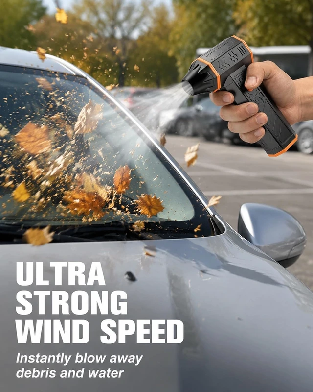 Alt view image 7 of 7 - Lk-200 Compressed Air Duster 140000RPM Rechargeable Blower PC&Car
