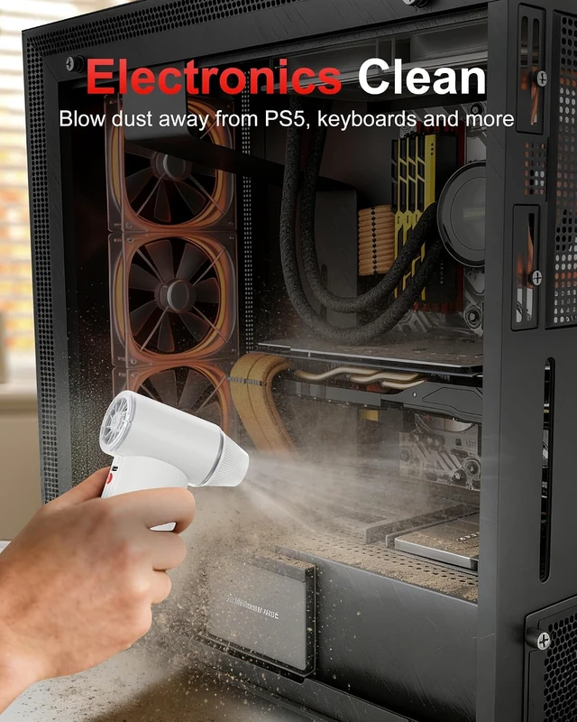 Alt view image 3 of 7 - F3 Electric Air Duster 150000RPM Super Power Duster for Cleaning