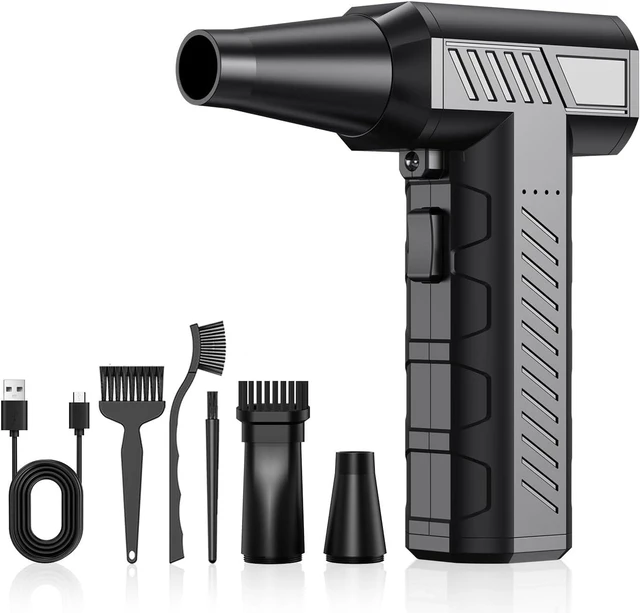 Main image of Compressed Air Duster -Turbo Fan 150000RPM Cordless Electric air Duster for Keyboard PC Cleaning No Canned Jet Dry Blower Air Blower for Home and Car
