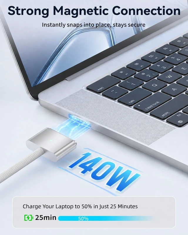 Alt view image 3 of 6 - USB C to Magnetic 3 Cable Magnetic 3 Charging Cable