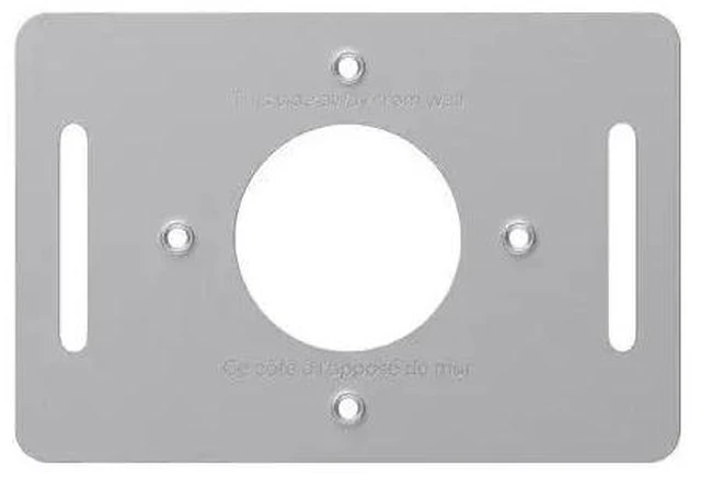 Alt view image 10 of 12 - Nest Thermostat Trim Kit - Made for the Nest Thermostat - Programmable Wifi Thermostat Accessory - Snow