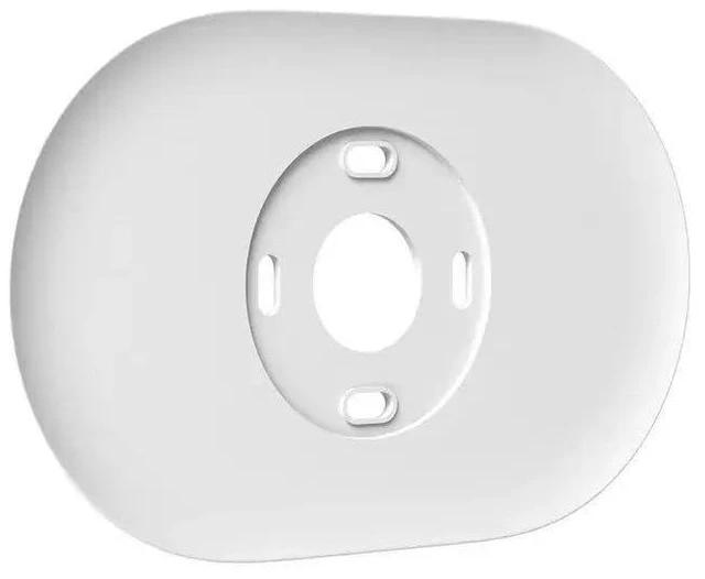 Alt view image 8 of 12 - Nest Thermostat Trim Kit - Made for the Nest Thermostat - Programmable Wifi Thermostat Accessory - Snow