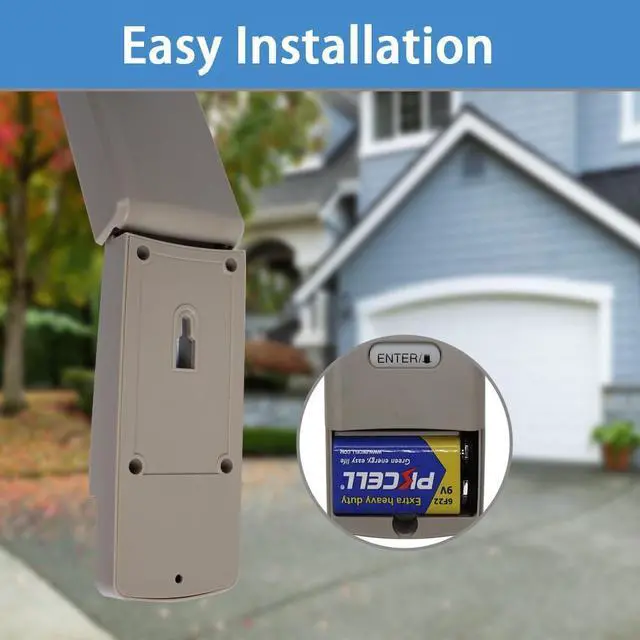 Alt view image 13 of 14 - Garage Door Opener Keypad for Liftmaster/Chamberlain/Craftsman Openers, Replace G940EV-P2, 878MAX, 877MAX, 877LM, 377LM, 977LM, Wireless Keyless Keypad