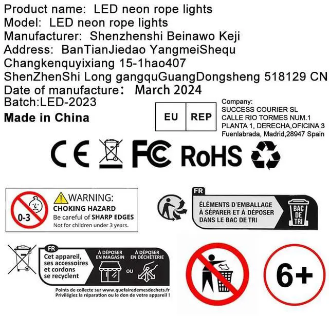 Alt view image 9 of 14 - 100ft Led Strip Lights,Long Smart Led Light Strips Music Sync 5050 RGB Color Changing Rope Lights,Bluetooth APP/IR Remote/Switch Box Control Led Lights for Bedroom,Home Decoration,Party,Festival
