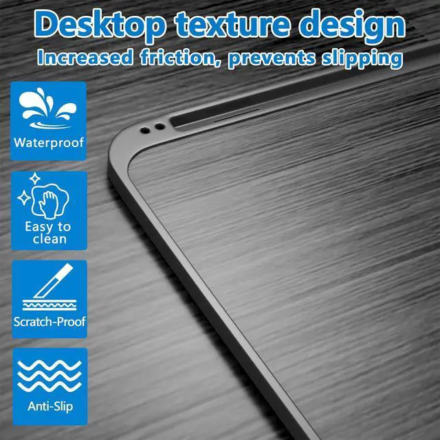Alt view image 12 of 14 - Adjustable Lap Desk, Large Smooth Easy-Clean Wood Grain Desktop, Foldable Laptop Bed Tray Table with Storage Drawer, Portable Laptop Stand Fits 17" Laptop for Bed Couch Floor (Striped)