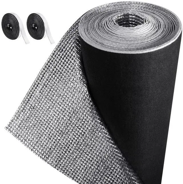 Alt view image 2 of 2 - Rv Window Reflective Cover Camper Insulation Roll 47.2inchx10ft | Double Aluminum Foil Bubble Layer, Heat Thermal Blackout Shade for Camper Door Skylight Travel Garage Roof Shield