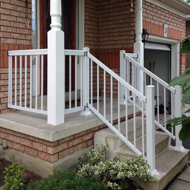 Alt view image 12 of 14 - 20pcs Deck Railing Brackets Connectors for 2x4 Railing Wood Post with 120pcs Wood Screws