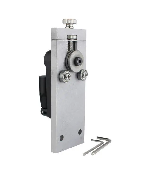 Alt view image 8 of 12 - Guitar Fretwire Bender - Fret Wire Bending and Straightening Luthier Tool for Guitar & Bass Radian Adjusters, Repair & Maintenance, Chrome