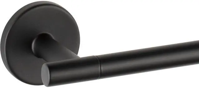 Alt view image 11 of 14 - Towel Rack | 24 Inch Matte Black Towel Bar for Bathroom, Kitchen | Trinsic Accessories