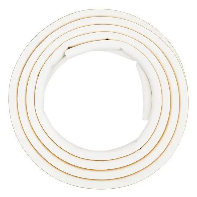 Alt view image 11 of 12 - Weather Stripping Seal Strip for Doors Windows 18 Feet, Self-Adhesive Backing Seals Large Gap (from 5/16 inch to 15/32 inch), Easy Cut to Size