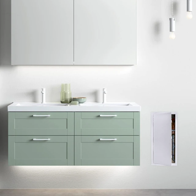 Alt view image 10 of 14 - Access Panel 14x29 Inch, Wall & Ceiling Access Door for Plumbing Repair | Lightweight Yet Durable Plastic Construction with Smooth White Finish. Easy to Install with a Clean Built-In Appearance