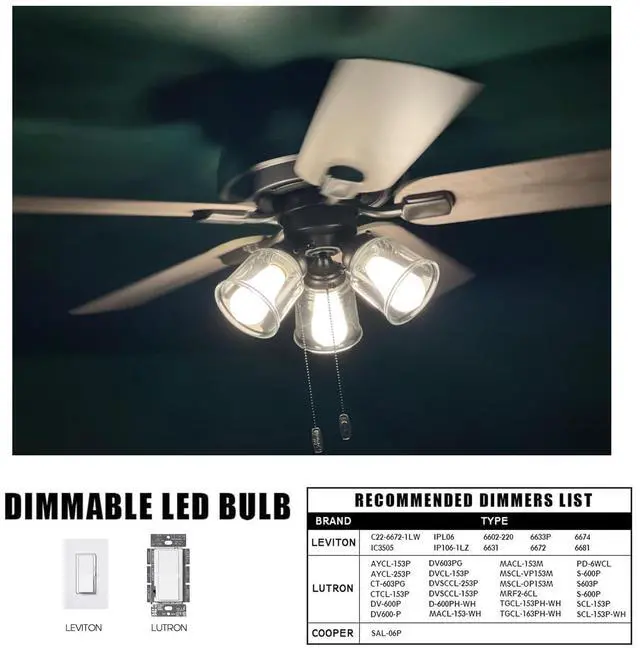 Alt view image 11 of 14 - E26 Frosted Edison LED Bulbs 60W Dimmable 3000K Vintage Light Bulbs | Soft White 6W Equal 60W Frosted LED Bulbs,600LM,AC120V, ST58 Dimmable Antique LED Filament Bulbs with 90+ CRI, 6Pack