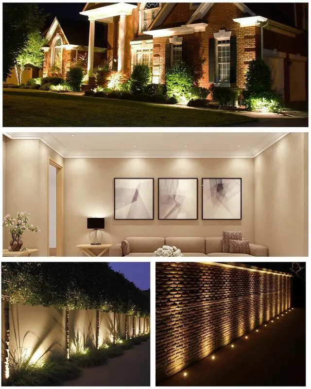 Alt view image 10 of 14 - MR16 LED Bulbs 5W GU5.3 12V 2700K Warm White 6 Pack | 50W Halogen Equivalent, Non-Dimmable, 38° Beam Angle, Landscape, Recessed, Track Lighting