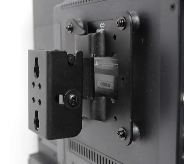 Alt view image 13 of 14 - TV Wall Mount for TVs up to 32" - JM-1000 Low Profile Television Tilting Wall Bracket for Small TVs | Sits Flush to The Wall: Max Load 50lbs