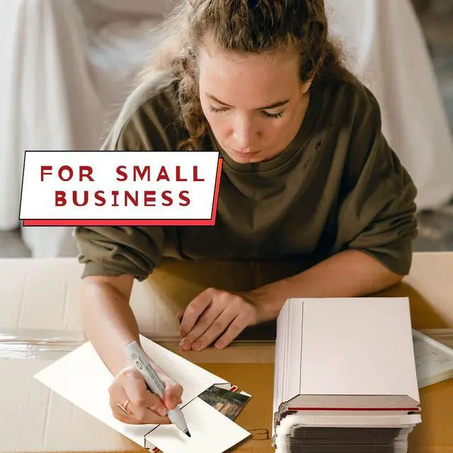 Alt view image 13 of 14 - 350 Pcs Rigid Photo Mailers 6x8 Inch, 350gsm Thick White Cardboard Shipping Envelopes with Self Adhesive, Flat Document Mailers for Photos, Prints, Artwork, CDs, and Paperwork