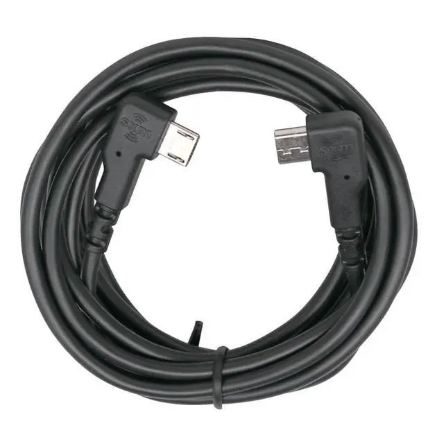 Alt view image 6 of 10 - 6 Foot Replacement Cable for the SiriusXM Satellite Radio Roady BT Display Unit with 2 Right Angle Connectors on Each End (Cable Only)