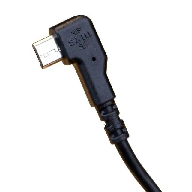 Alt view image 8 of 10 - 6 Foot Replacement Cable for the SiriusXM Satellite Radio Roady BT Display Unit with 2 Right Angle Connectors on Each End (Cable Only)