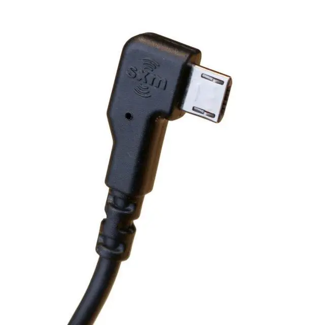 Alt view image 9 of 10 - 6 Foot Replacement Cable for the SiriusXM Satellite Radio Roady BT Display Unit with 2 Right Angle Connectors on Each End (Cable Only)