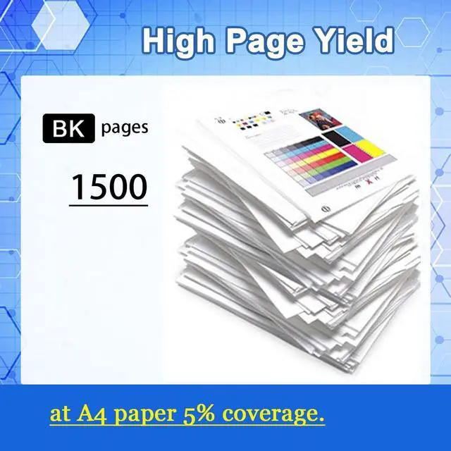 Alt view image 10 of 14 - B1160 1160 331-7335 Compatible Toner Cartridge for Dell B1160W B1160 B1163W B1165NFW B116X Printer YK1PM 1500 Pages Black 2-Pack