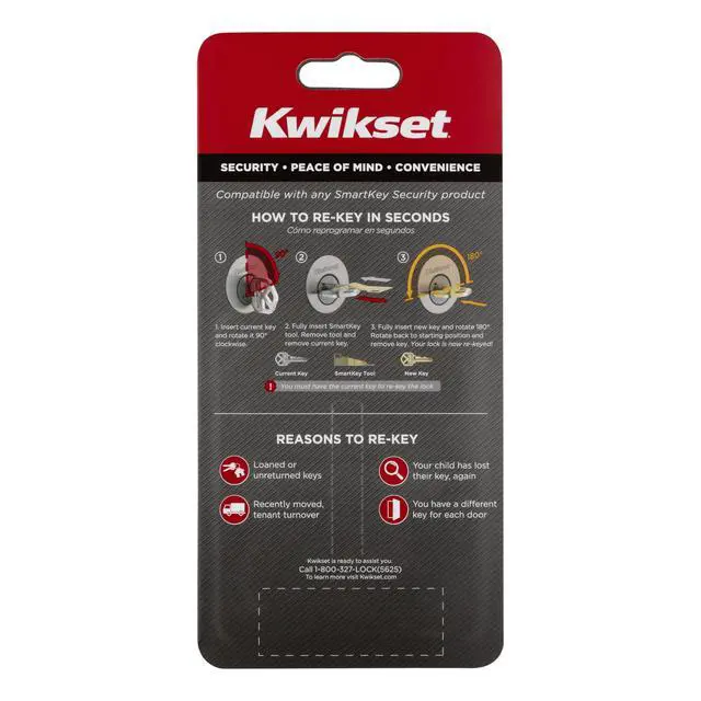 Alt view image 9 of 12 - SmartKey Re-Key Kit for SmartKey Locks Only, DIY Rekey Tool Set, Easy Key Reset, Not Compatible with Non-SmartKey Locks
