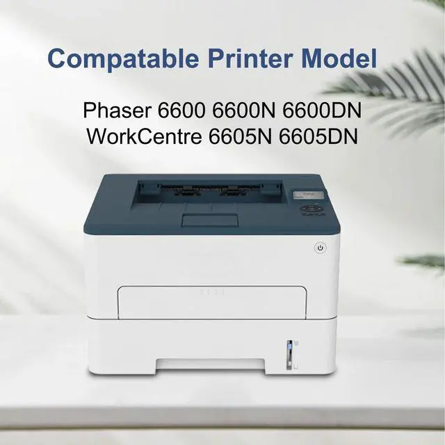Alt view image 8 of 12 - 1 Pack Black Phaser 6600 / WorkCentre 6605 High Yield Toner Cartridge 106R02228 Replacement for Xerox 6600/6605 Imaging Toner for Phaser 6600 6600N 6600DN WorkCentre 6605N 6605DN Printer