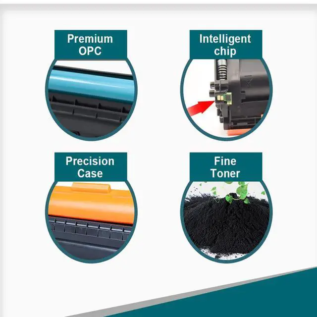 Alt view image 10 of 12 - 410A Black Toner Cartridge 2 Pack MFP M477fnw M477fdw M477fdn M452dn M452nw | Compatible for HP Color Laser Pro M477fnw M477fdw M477fdn M452dn M452nw M452 M477 Toner
