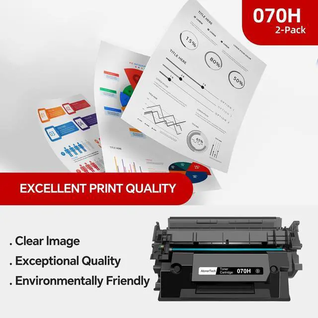 Alt view image 10 of 12 - 070H 070 high Yield Toner Cartridge Compatible Replacement for Canon 070H 070 CRG-070 Toner Cartridge with Canon imageCLASS MF465dw MF462dw LBP247dw LBP246dw Printer Ink | 20400 Page (2-Pack)