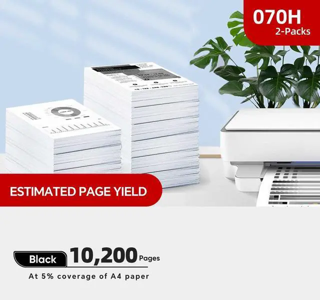 Alt view image 11 of 12 - 070H 070 high Yield Toner Cartridge Compatible Replacement for Canon 070H 070 CRG-070 Toner Cartridge with Canon imageCLASS MF465dw MF462dw LBP247dw LBP246dw Printer Ink | 20400 Page (2-Pack)