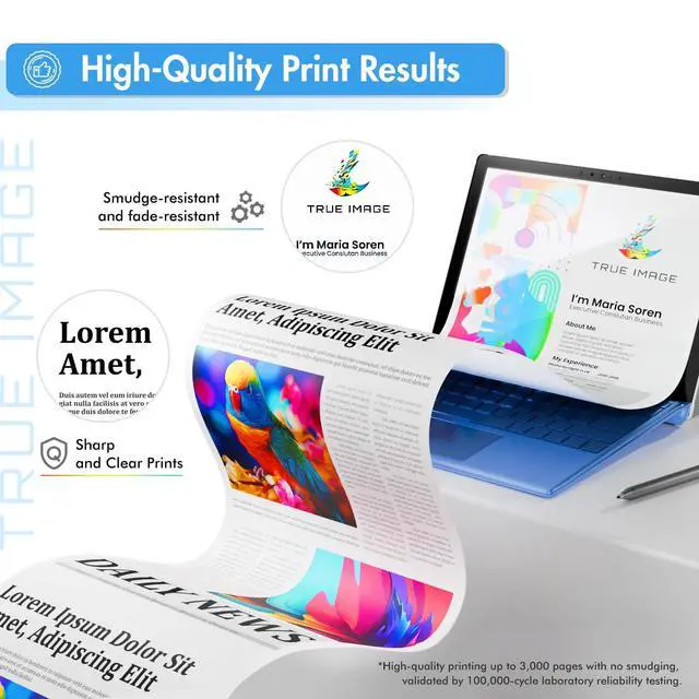 Alt view image 12 of 14 - 206X 206A Black Toner Cartridge High Yield W2110X W2110A M283fdw 2 Pack | Compatible for HP 206X Black Toner Color LaserJet Pro MFP M283cdw M255dw M283fdn M282nw M255nw M283 M255 M282 Printer Ink