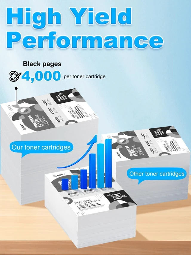 Alt view image 9 of 12 - 138X Black Toner Cartridge Compatible for HP LaserJet Pro 3001dw | W1380X 138A W1380A Toner Cartridge to use with LaserJet Pro 3001fdw MFP 3101fdw Printer (High-Yield,2 Pack)
