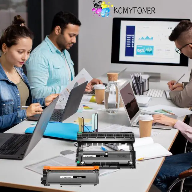 Alt view image 14 of 14 - TN660 Toner Cartridge DR630 Drum Unit Set Compatible for Brother MFC-L2700DW HL-L2300D HL-L2320D HL-L2360DW MFC-L2740DW DCP-L2540DW Printer (4 Toner, 1 Drum)