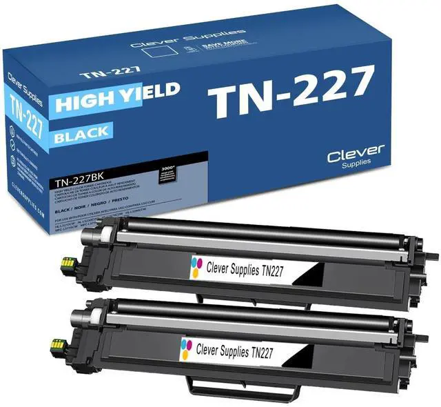 Alt view image 6 of 10 - CS TN227 Black Toner TN-227BK High Yield Replacement Toner Cartridge Compatible with Brother TN 227 TN223 TN-223BK TN223 TN 223 to use with MFC-L3770CDW HL-L3290CDW MFC-L3750CDW Printer (2 Pack)