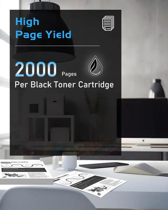 Alt view image 10 of 14 - 12A Toner Cartridge Black High Yield Replacement for HP12A Q2612A Black Toner Compatible with HP Laserjet 1020 1022 1012 1010 1015 1018 1022n 1022NW 3015 3030 3020 3050 3052 3055 M1005 M1319F (1 Pack)