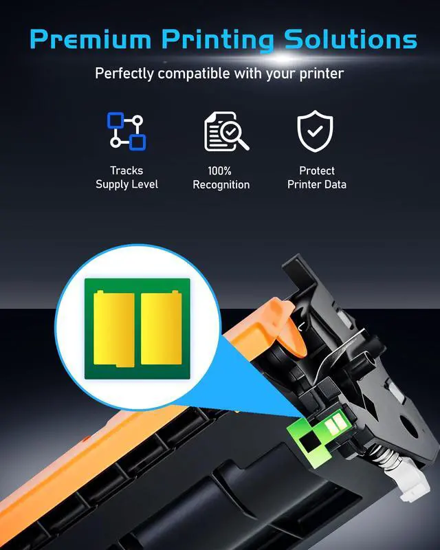 Alt view image 11 of 14 - 12A Toner Cartridge Black High Yield Replacement for HP12A Q2612A Black Toner Compatible with HP Laserjet 1020 1022 1012 1010 1015 1018 1022n 1022NW 3015 3030 3020 3050 3052 3055 M1005 M1319F (1 Pack)