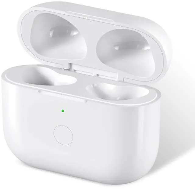 Alt view image 2 of 2 - Wireless Charging Case Replacement Compatible with AirPod 3rd Generation, Air Pod 3 Charger Case with Bluetooth Pairing Sync Button
