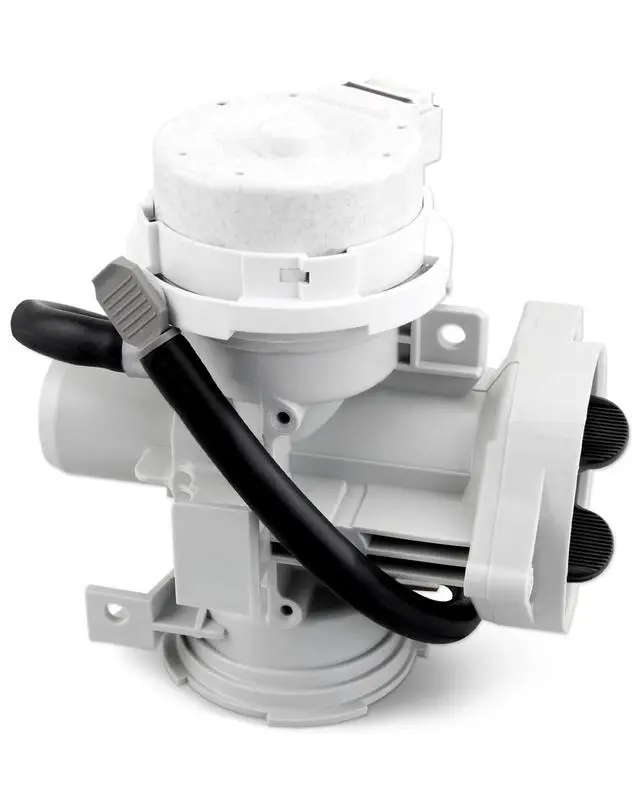 Alt view image 7 of 12 - AHA75693425 Washer Drain Pump Assembly Fit for LG Washer WM3400CW WM3600HVA Replacement for EAP12750085 AP6978815 PS12750085
