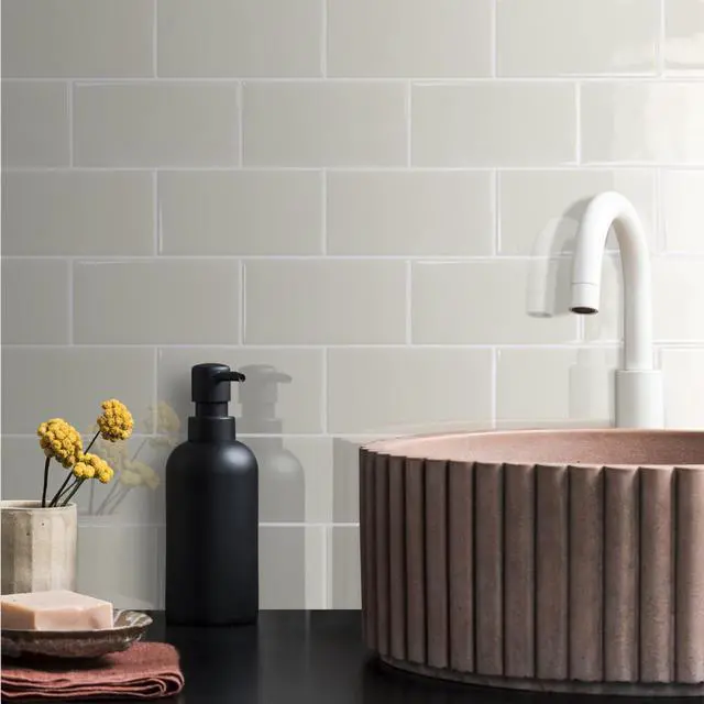 Alt view image 10 of 14 - 10-Sheet Subway Tile Peel and Stick Backsplash, Self Adhesive Vinyl Wall Tiles, Stick on Backsplash for Kitchen and Bathroom(Thicker Design)