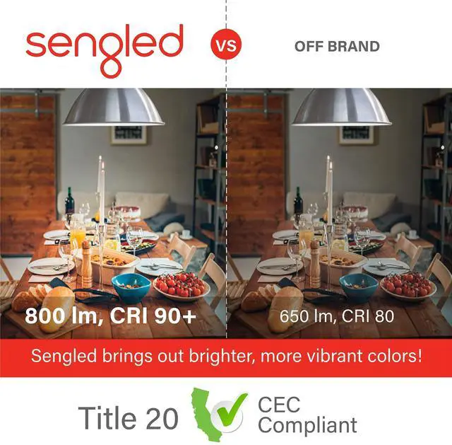 Alt view image 10 of 14 - Alexa Light Bulb, S1 Auto Pairing with Alexa Devices, Warm Light Bulbs, Smart Light Bulbs that Work with Alexa, Bluetooth Mesh Smart Home Lighting, E26 60W Equivalent, 800LM, 4-Pack