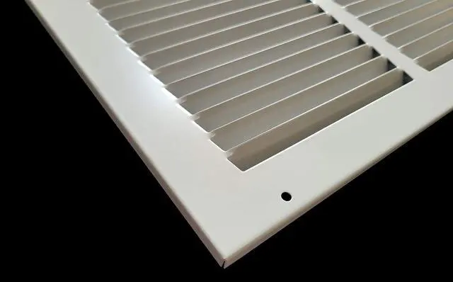 Alt view image 12 of 14 - Fits 14x6 Duct Opening | Steel Return Air Grille by | Vent Cover Grill for Sidewall and Ceiling | White | HVAC Cold Air Intake Grille | Outer Dimensions: 15.75"W X 7.75"H