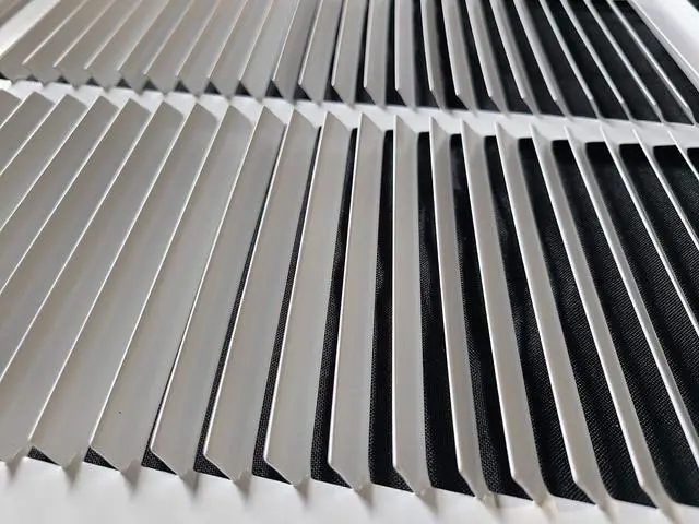 Alt view image 13 of 14 - Fits 14x6 Duct Opening | Steel Return Air Grille by | Vent Cover Grill for Sidewall and Ceiling | White | HVAC Cold Air Intake Grille | Outer Dimensions: 15.75"W X 7.75"H