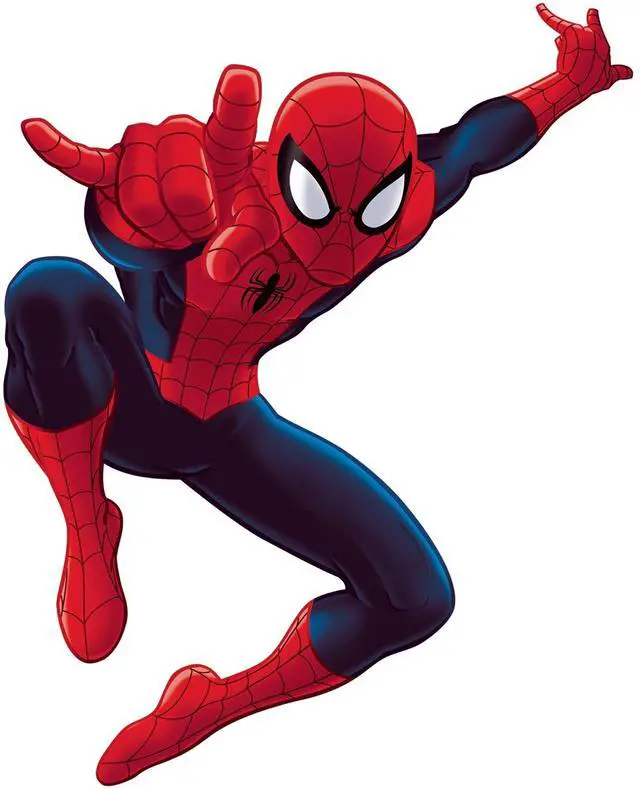 Alt view image 4 of 6 - Marvel Ultimate Spider-Man Giant Peel and Stick Wall Decals by, RMK4831GM, Red, Blue, Yellow
