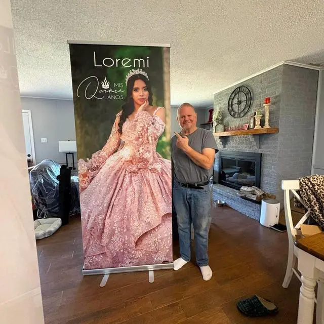 Alt view image 9 of 14 - Custom Banner Roll up Banner Aluminum Retractable Banner-Made in USA-23"x81" with Stand Pop up Banner for Business, Trade Shows, Stores, Advertising, Events