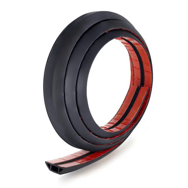 Alt view image 9 of 14 - TV Cord Hider Cable Protector - Strong Self Adhesive Wall Cord Cover Cable Hider - Low Profile Cable Management Wall Cord Concealer Cable Raceway