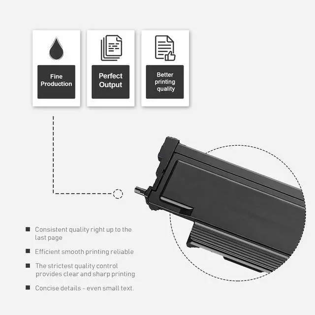 Alt view image 14 of 14 - TL48A TL-48A Black Toner Cartridge (1 Pack) Compatible TL 48A | High Yield Toner Cartridge Replacement for Pantum TL-48A TL48X M15DW M29DW L2710FDW L2300DW L2350DW Series Printer