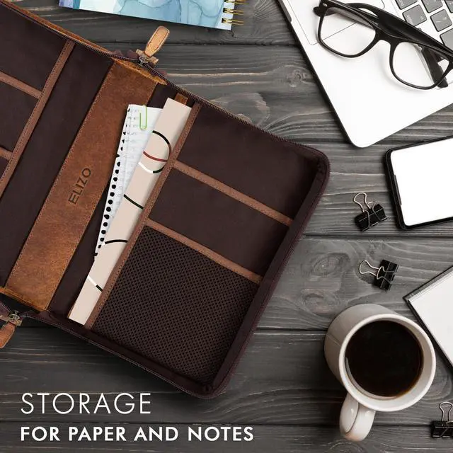 Alt view image 12 of 14 - Leather Bible Cover Bible Case for Men Women Genuine Leather Bible Bag Holder Cross Large Carrying with Zipper Case Protector Christian Religious Gifts for Mens Pioneer Saddle Green Study/Large
