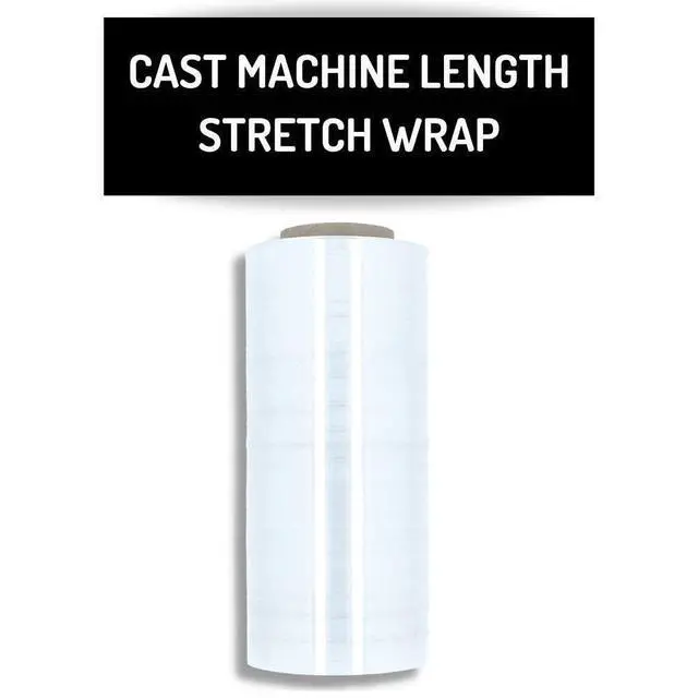Alt view image 9 of 14 - PSBM Machine Stretch Wrap, 1 Roll 10 Inch x 6000 Feet 80 Gauge Heavy Duty Clear Plastic Wrap Industrial Strength Shrink Film for Moving, Packing & Shipping