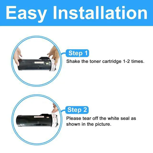Alt view image 10 of 14 - B400 B405 Black Toner Cartridge Replacement for Xerox 106R03580 for VersaLink B405 B400 B400DN B400N B405DN Printers (2-Pack)