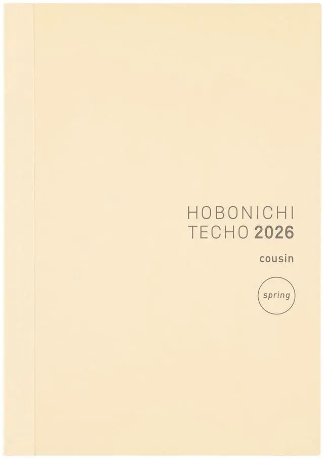 Alt view image 8 of 14 - Hobonichi Techo 2026 Cousin Book A5, Japanese, Daily, April Start, Monday Start, Planner